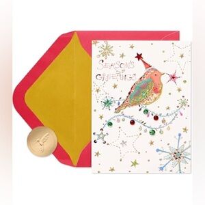 🆕Papyrus Christmas Bird Greeting Card